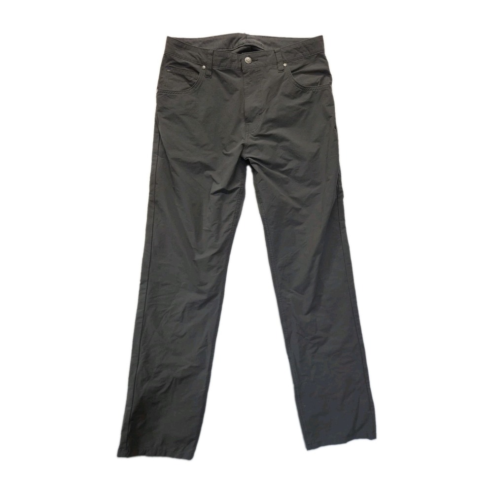 Patagonia Stonycroft Pants Mens 30x31 Gray 55625 Nylon Slim-Straight 5-Pocket